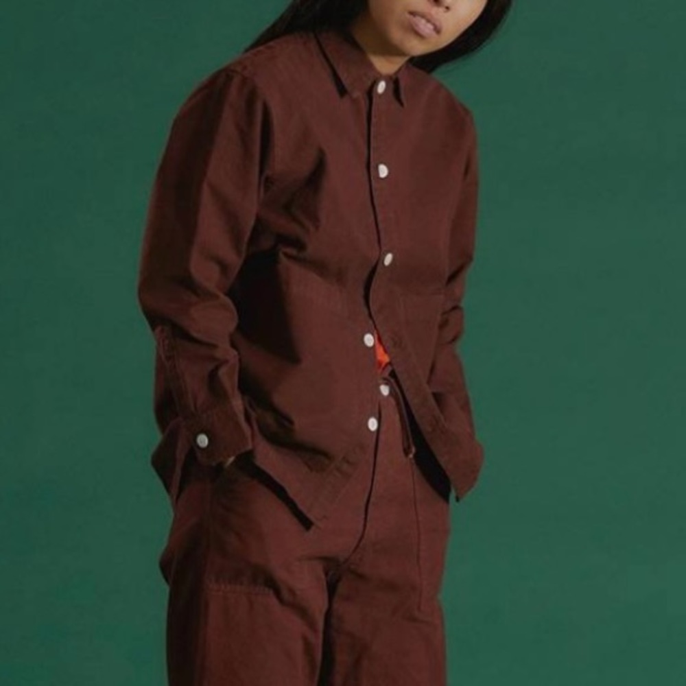 IJJI earth canvas work jacket XS